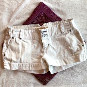 American Eagle white shorts - size 10